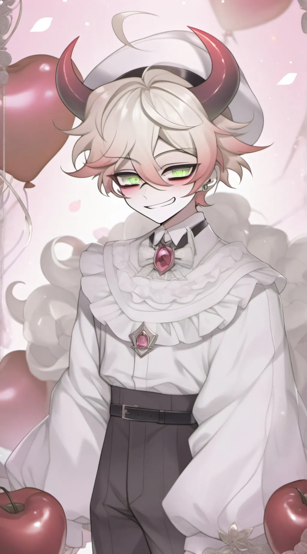 ai character: Lucifer background