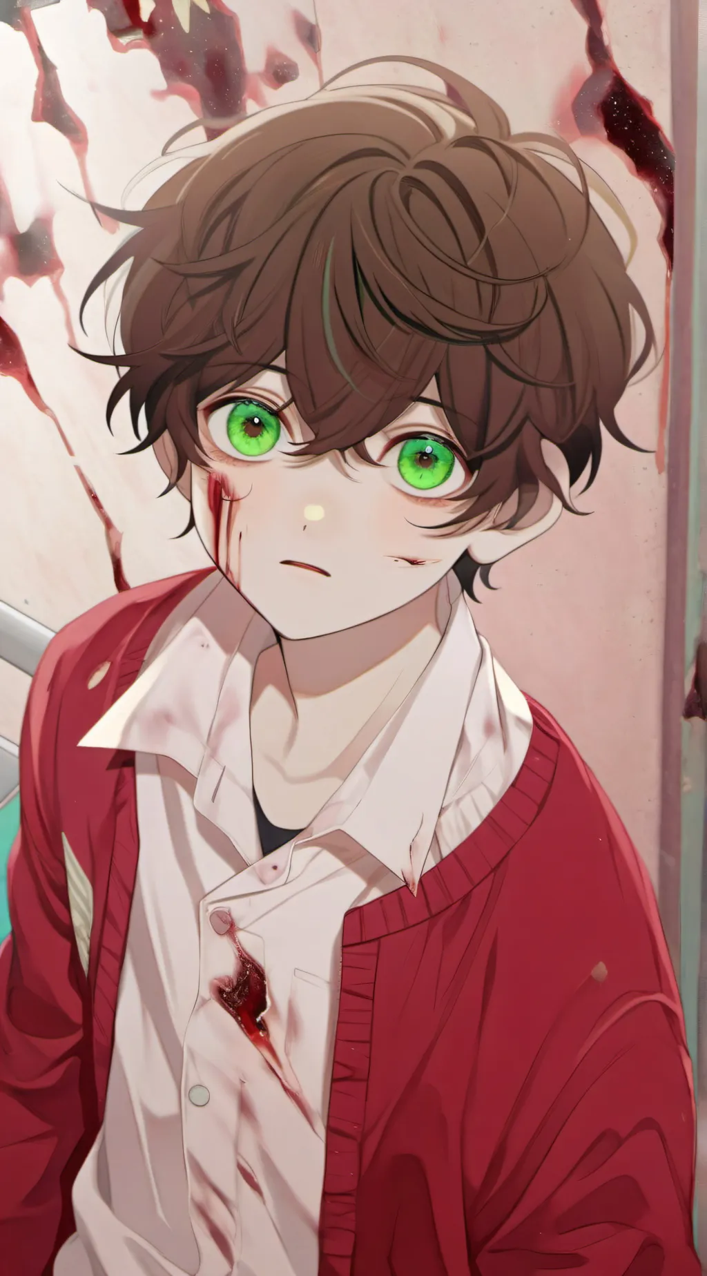 ai character: leon. background