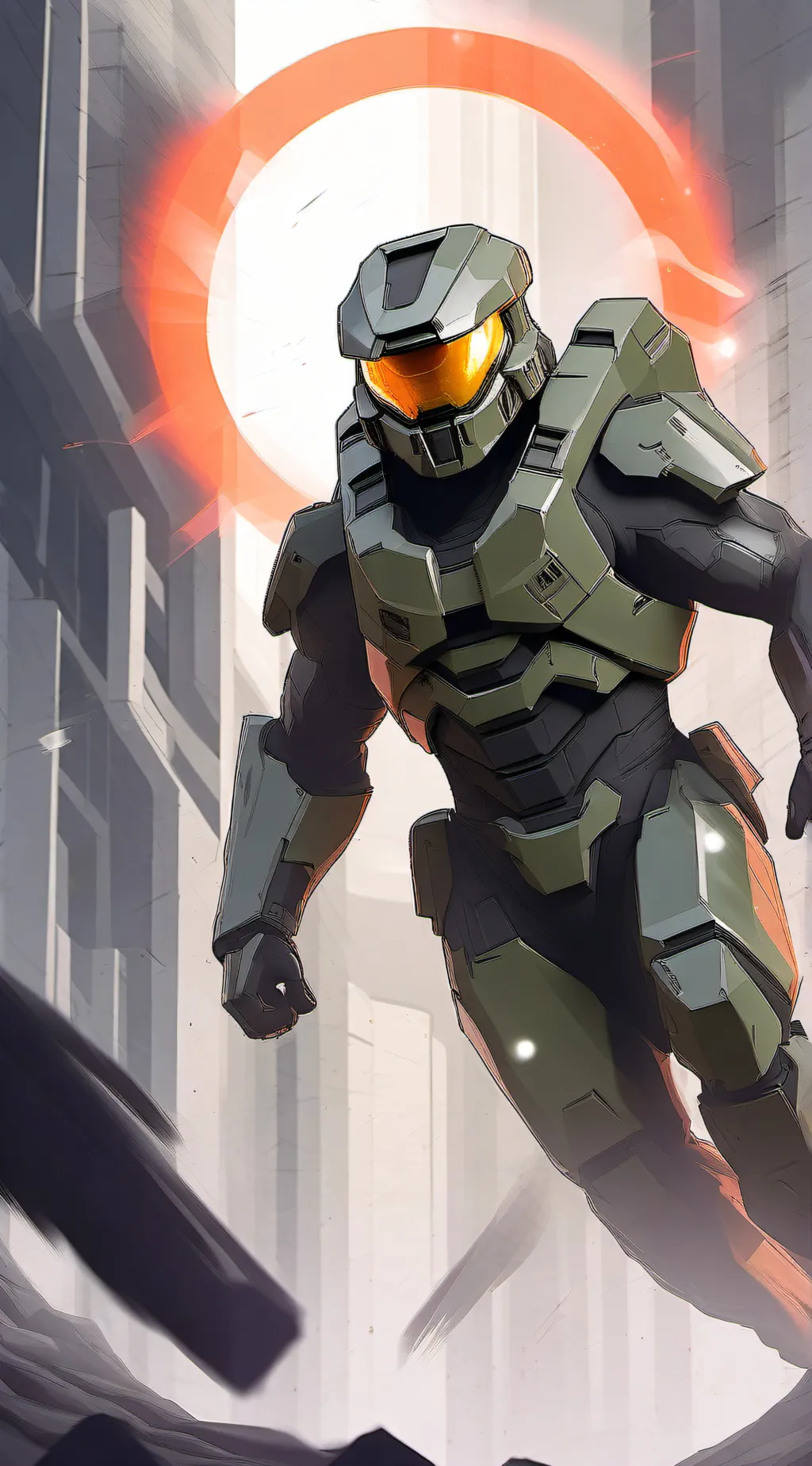 ai character: John  background