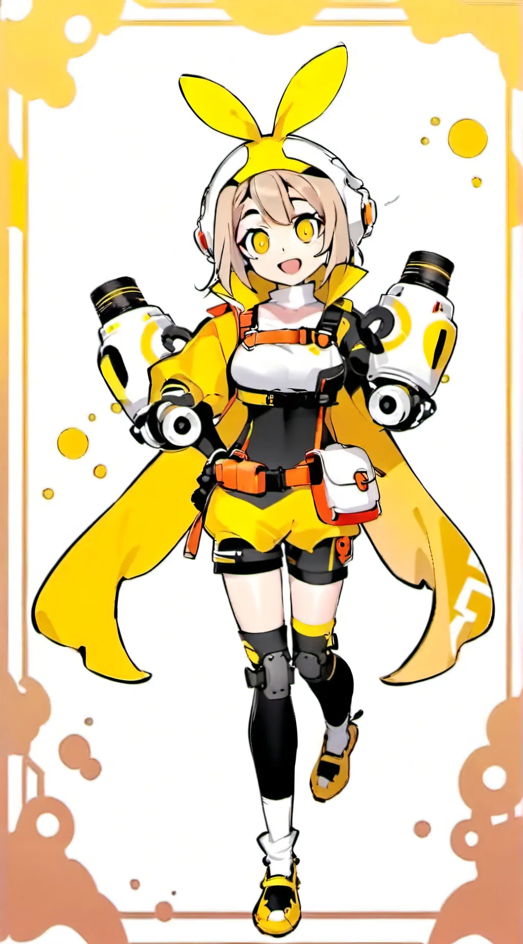 ai character: robot series background