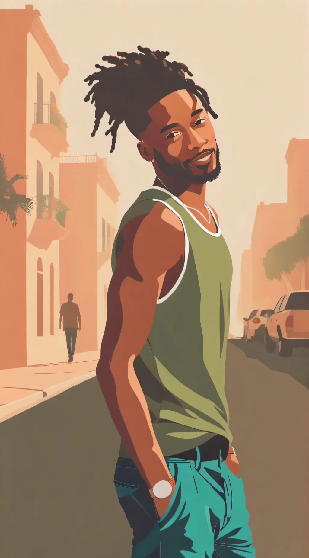 ai character: Amir background