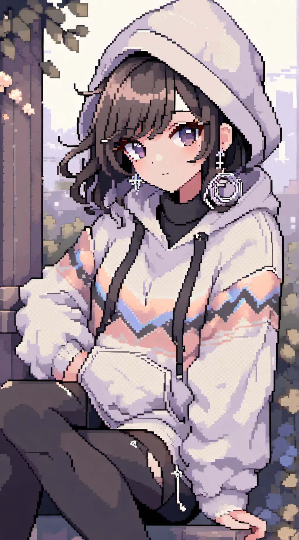 ai character: kira  background