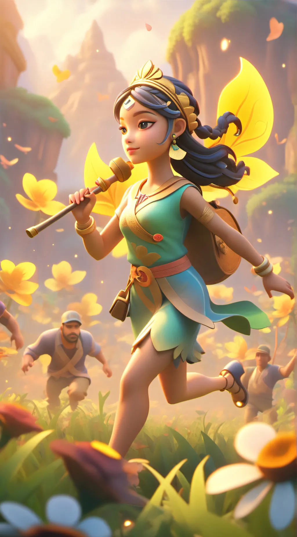 ai character: Aurelia background