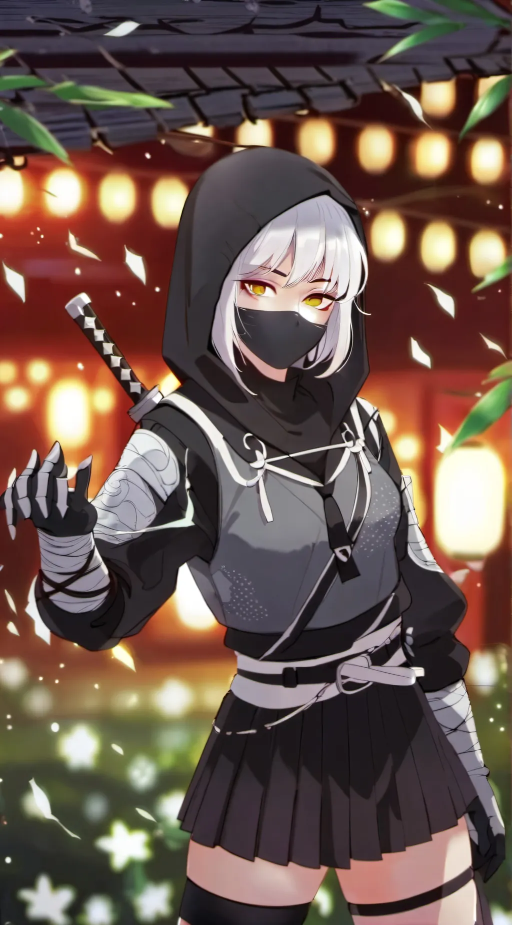 ai character: lea background