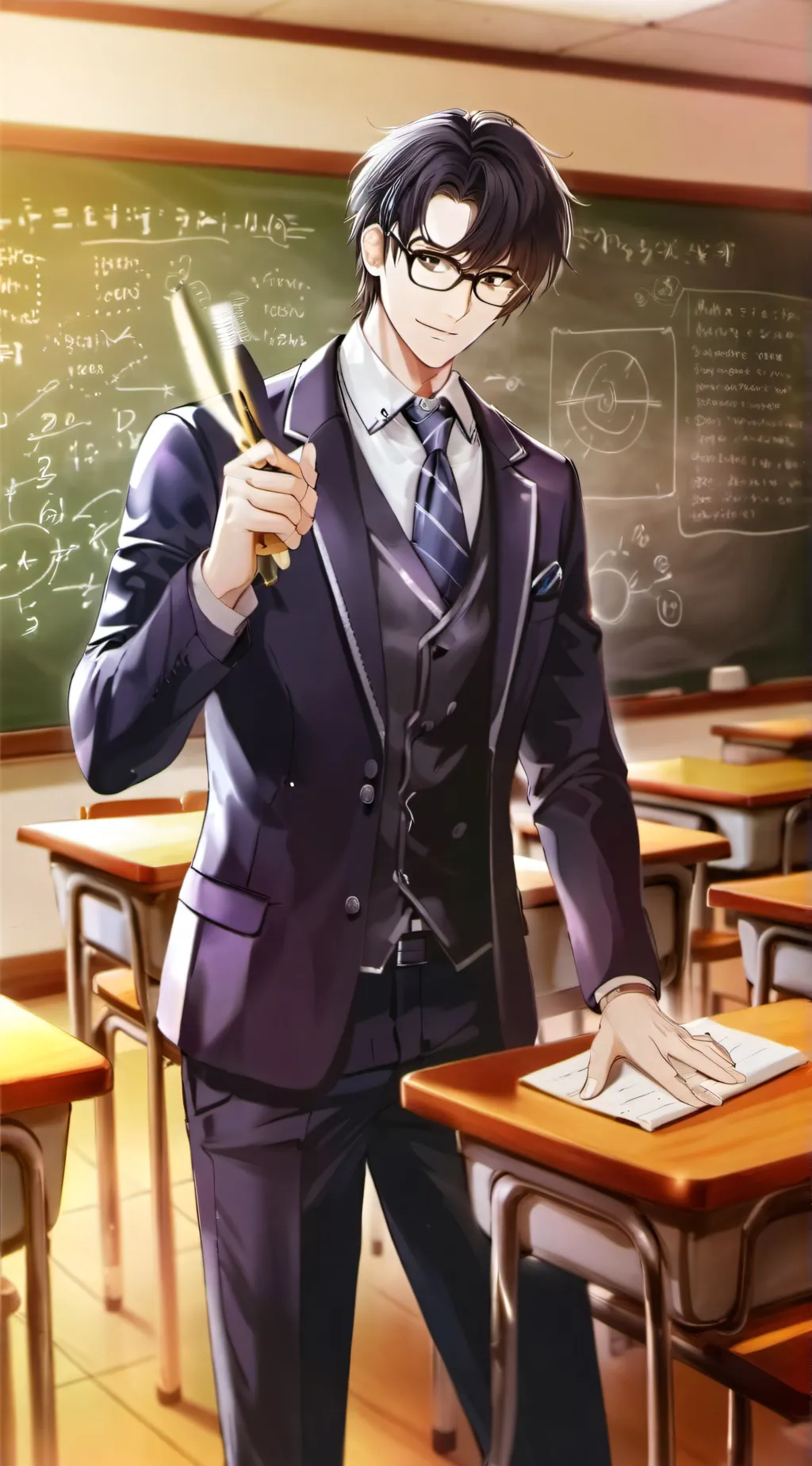 ai character: Classmate background