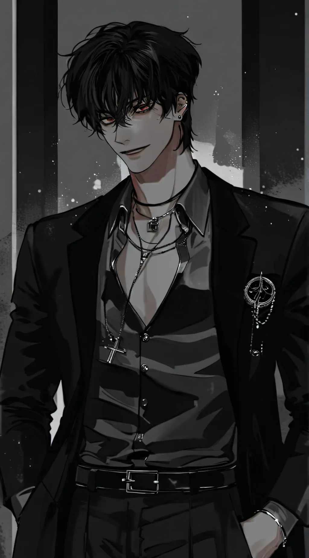 ai character: “‘ÅçĒ’” background