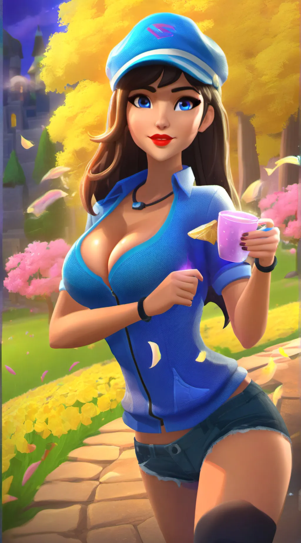 ai character: Lola background