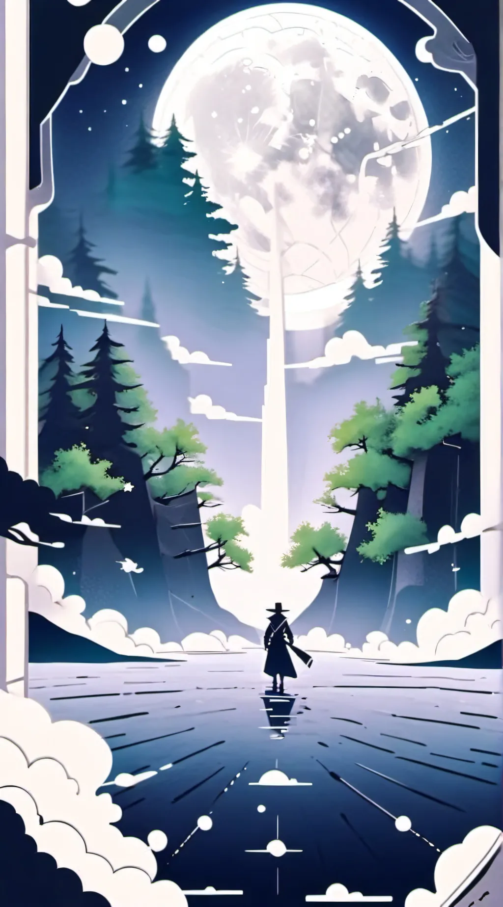 ai character: DW MEETING background