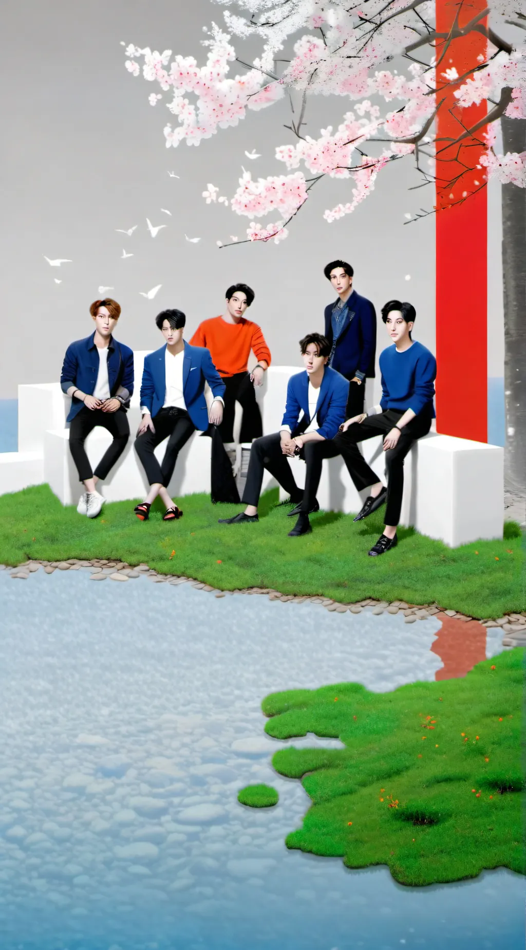 ai character: Enhypen background