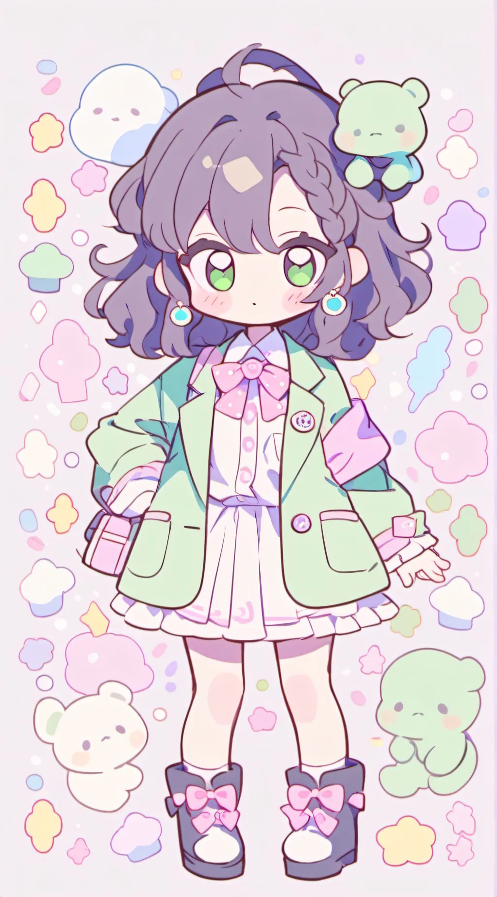 ai character: Jyuna YT background