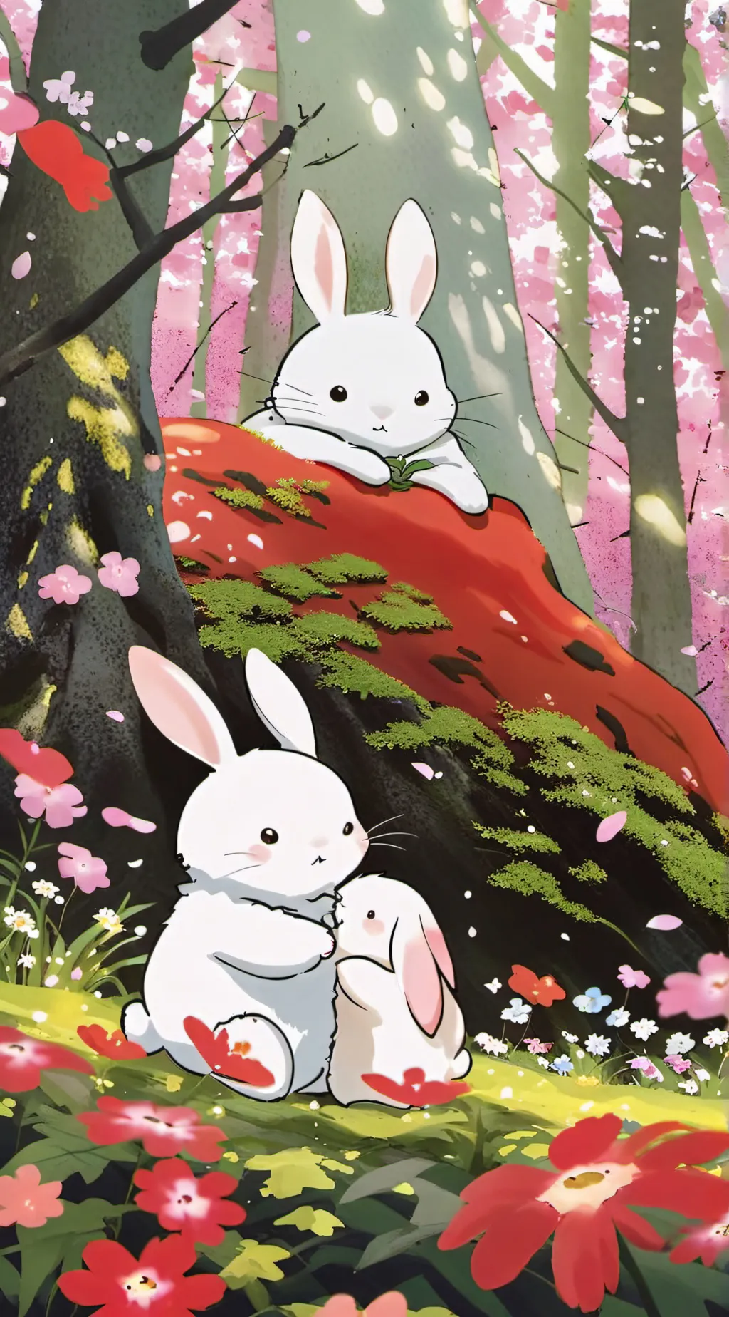 ai character: 🍓 Strawberry 🍓  background