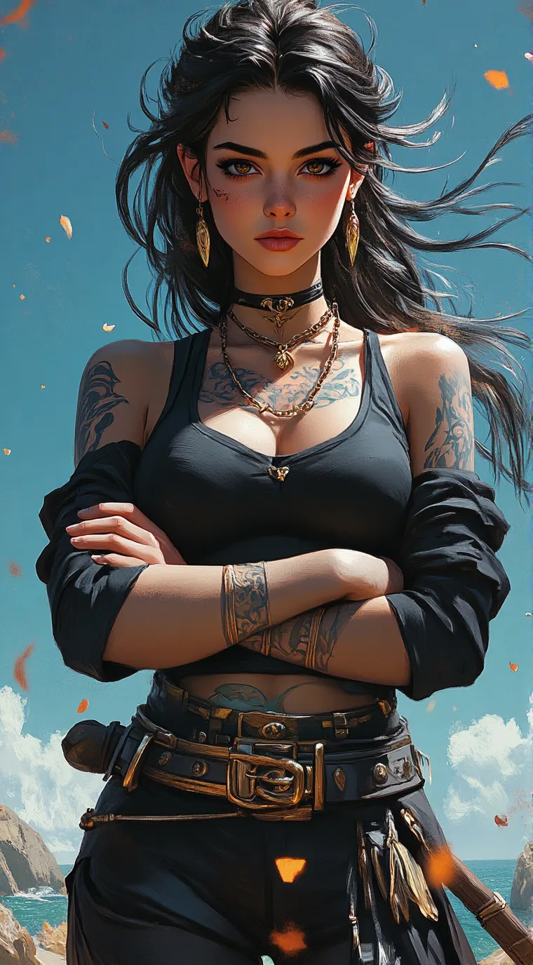 ai character: Elara background