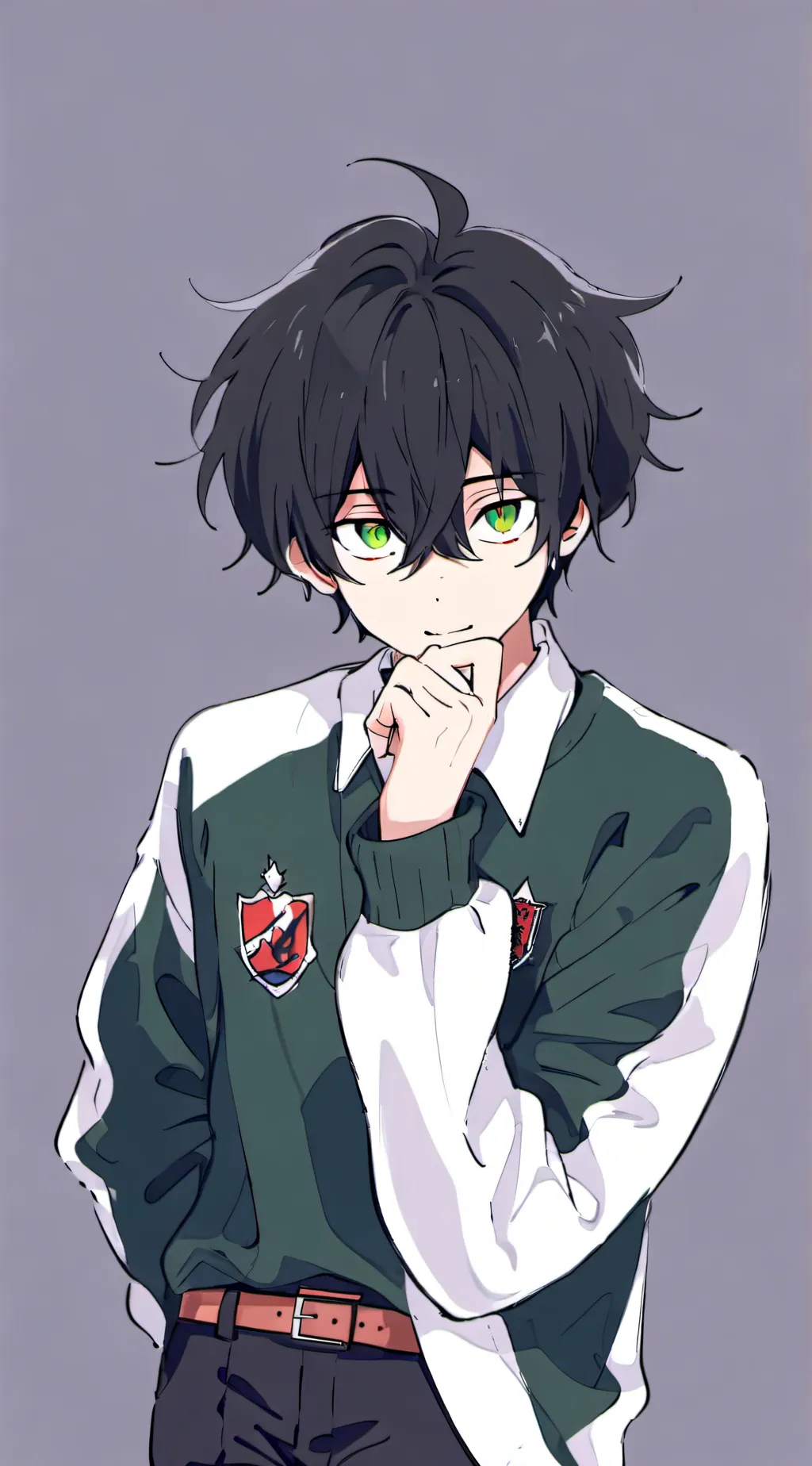 ai character: caleb background