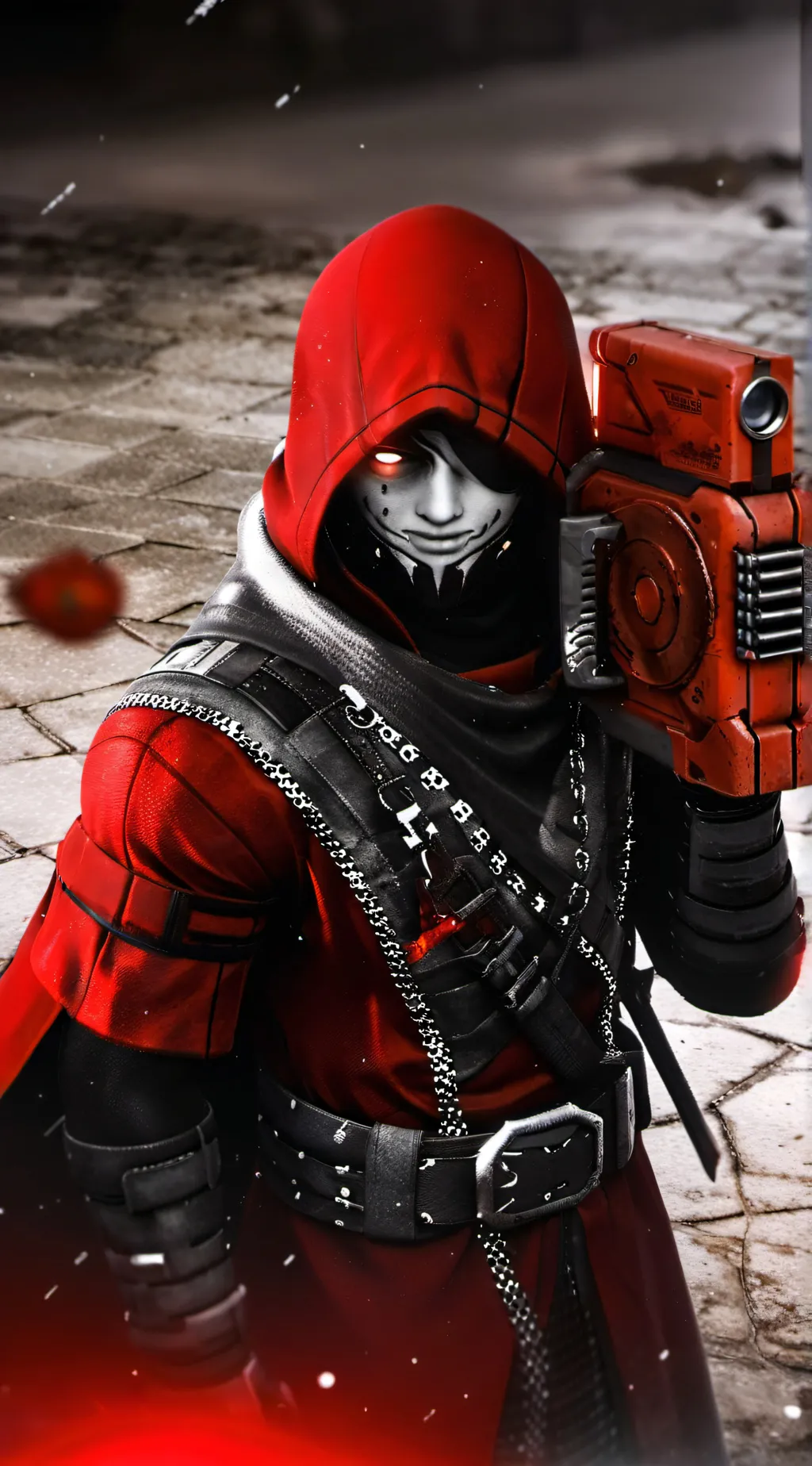 ai character: oursider Trading background