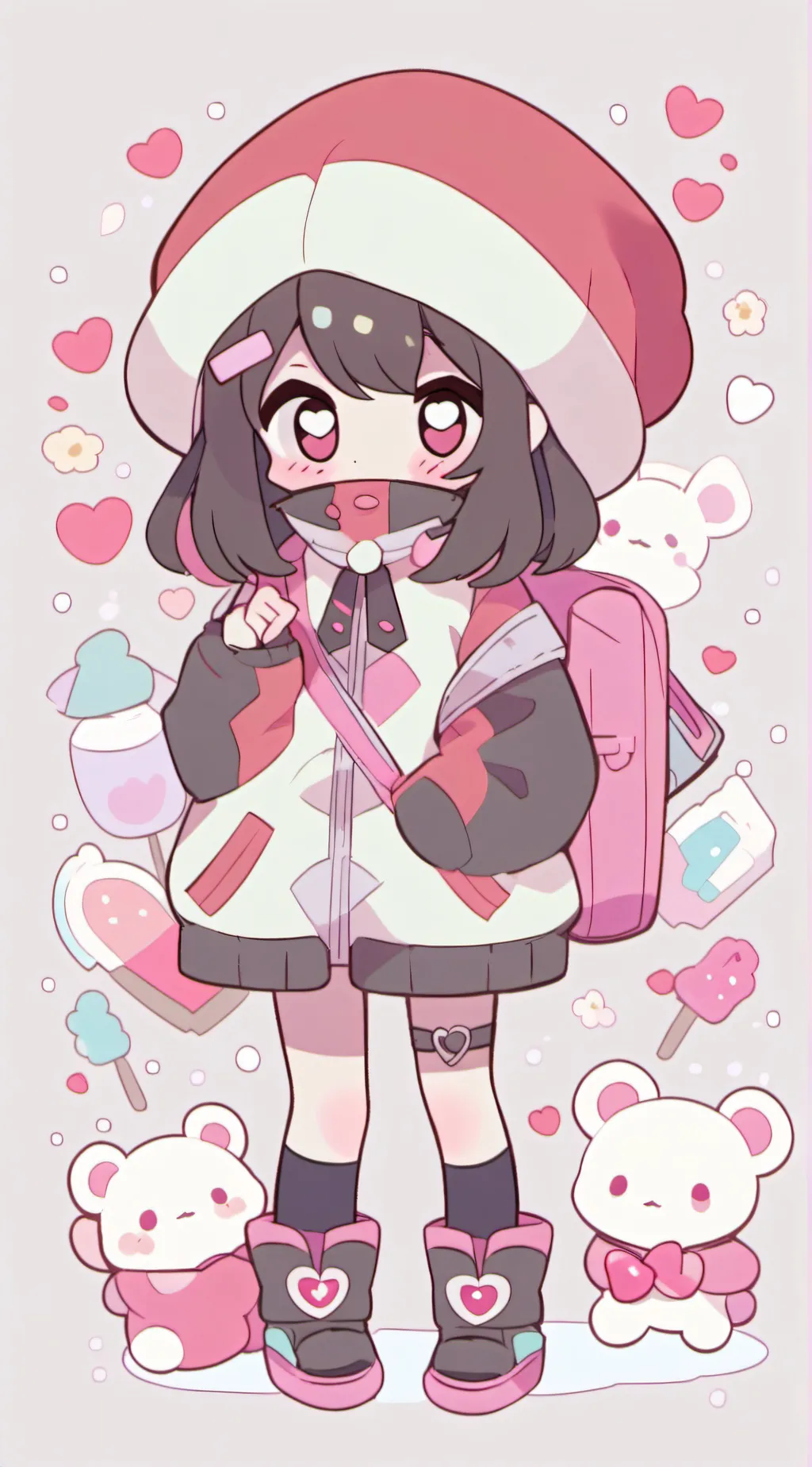 ai character: melanie background