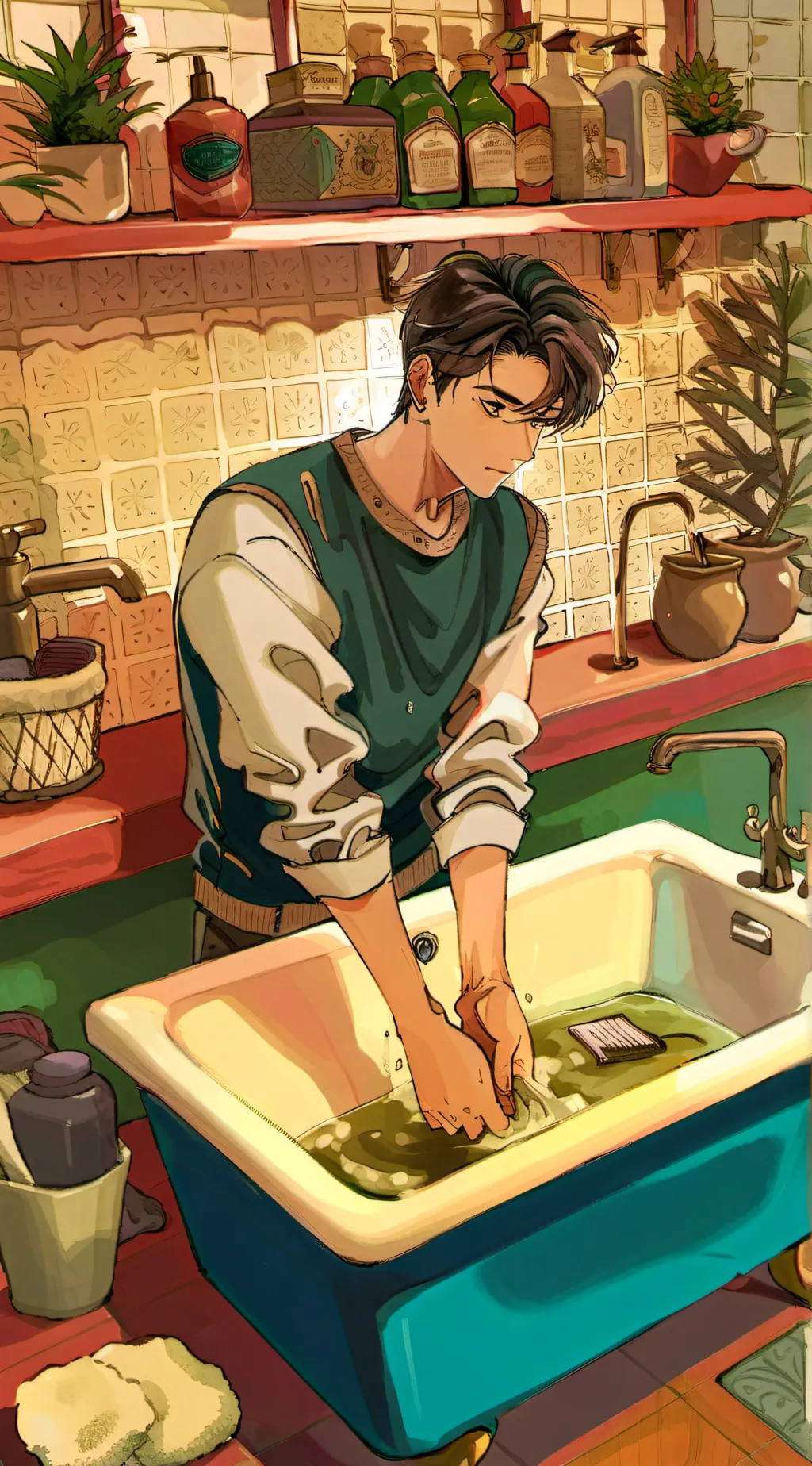 ai character: Noah  background