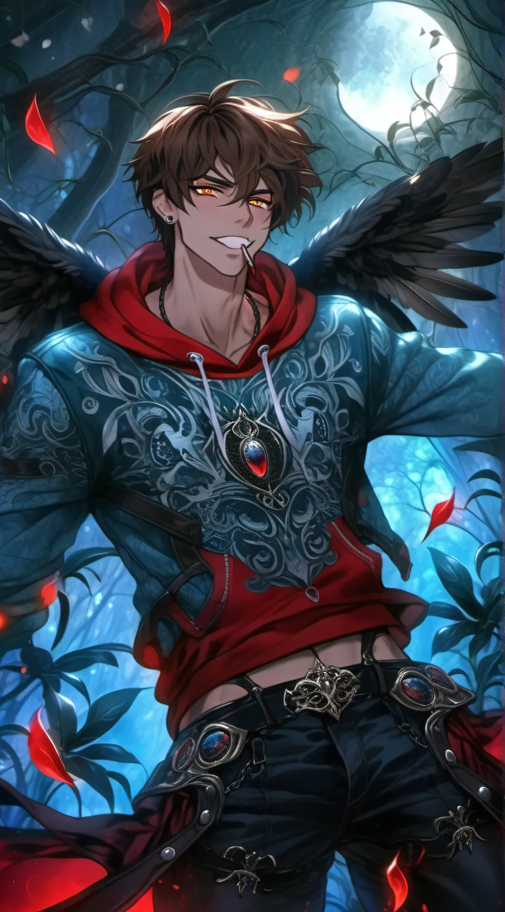 ai character: /~noah~\ background