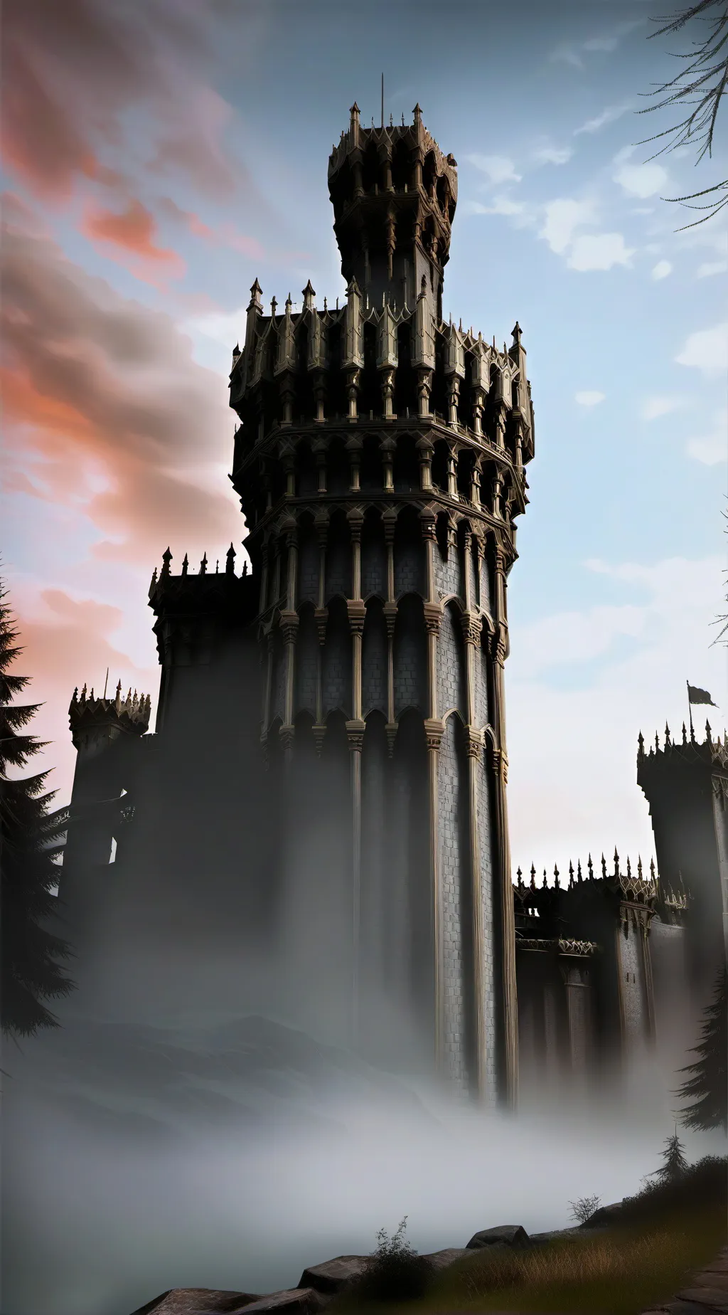 ai character: Hogwarts uh oh background