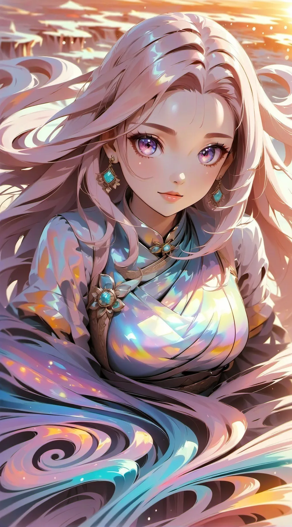 ai character: Sabrina carpet  background