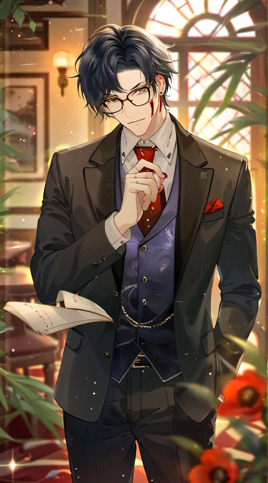 ai character: Leo Oshina background