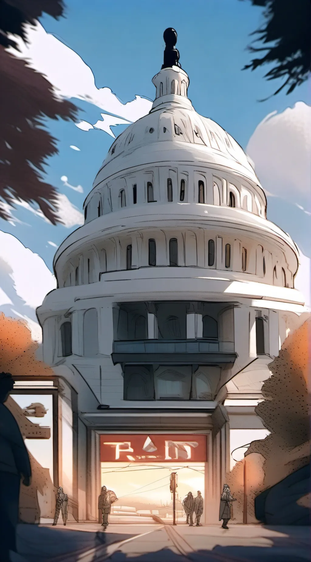 ai character: President Sim background