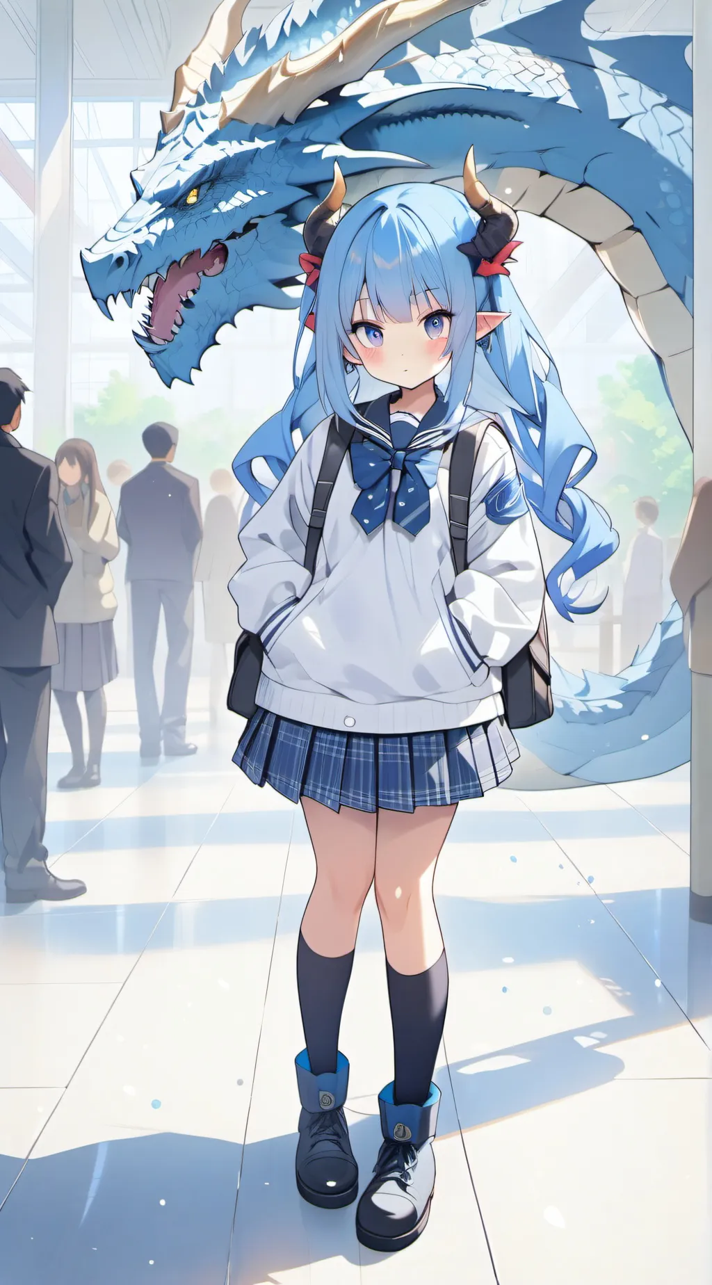 ai character: Enid background