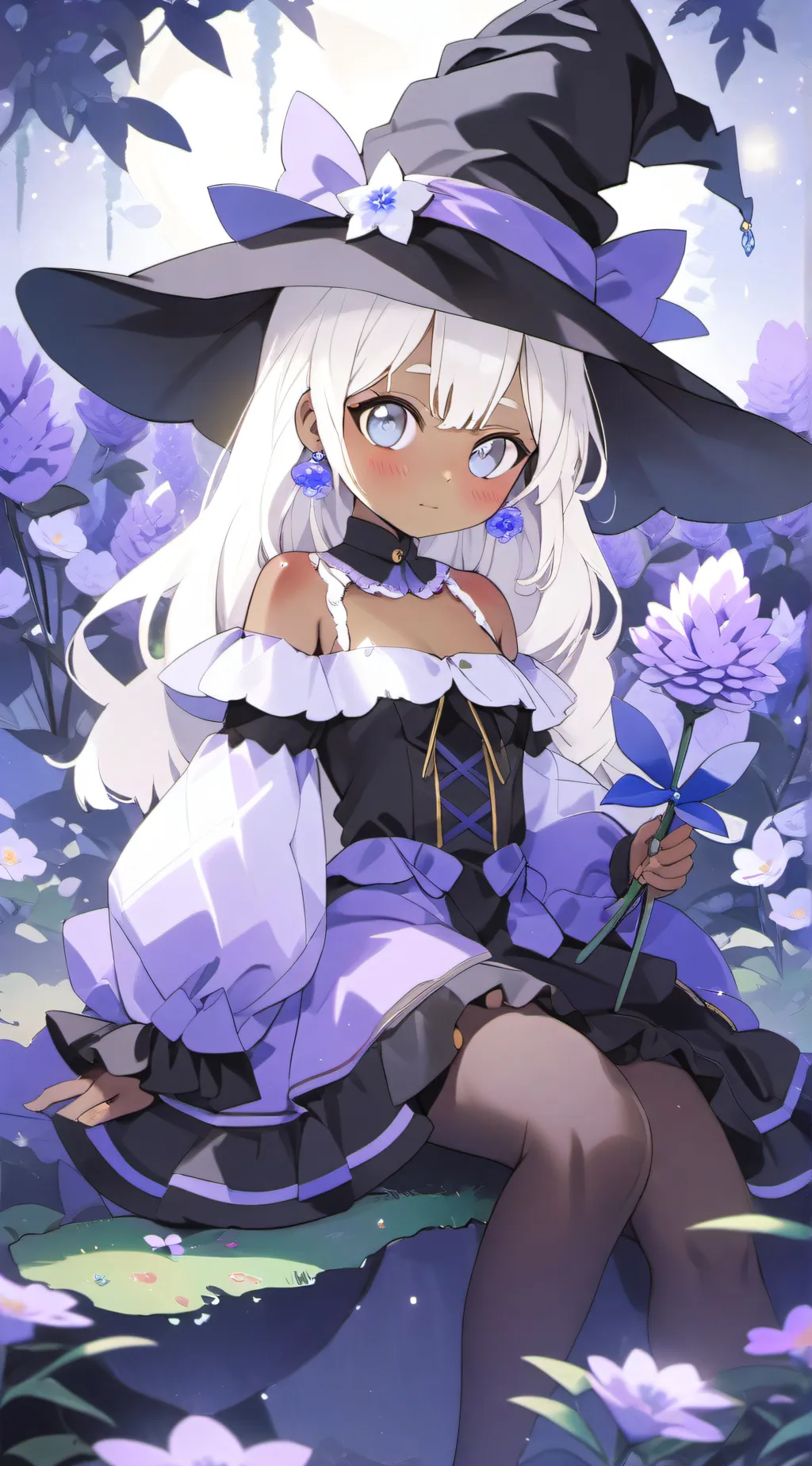 ai character: Witch Bear background