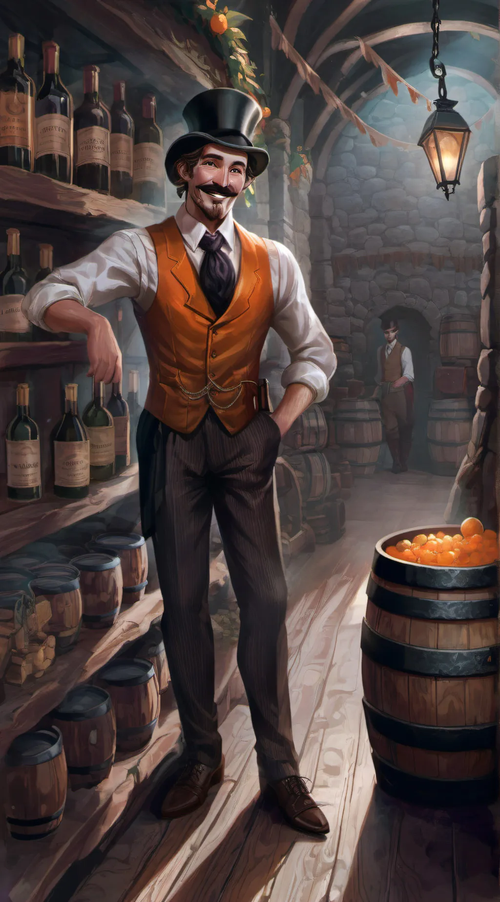 ai character: Victor Campbell background