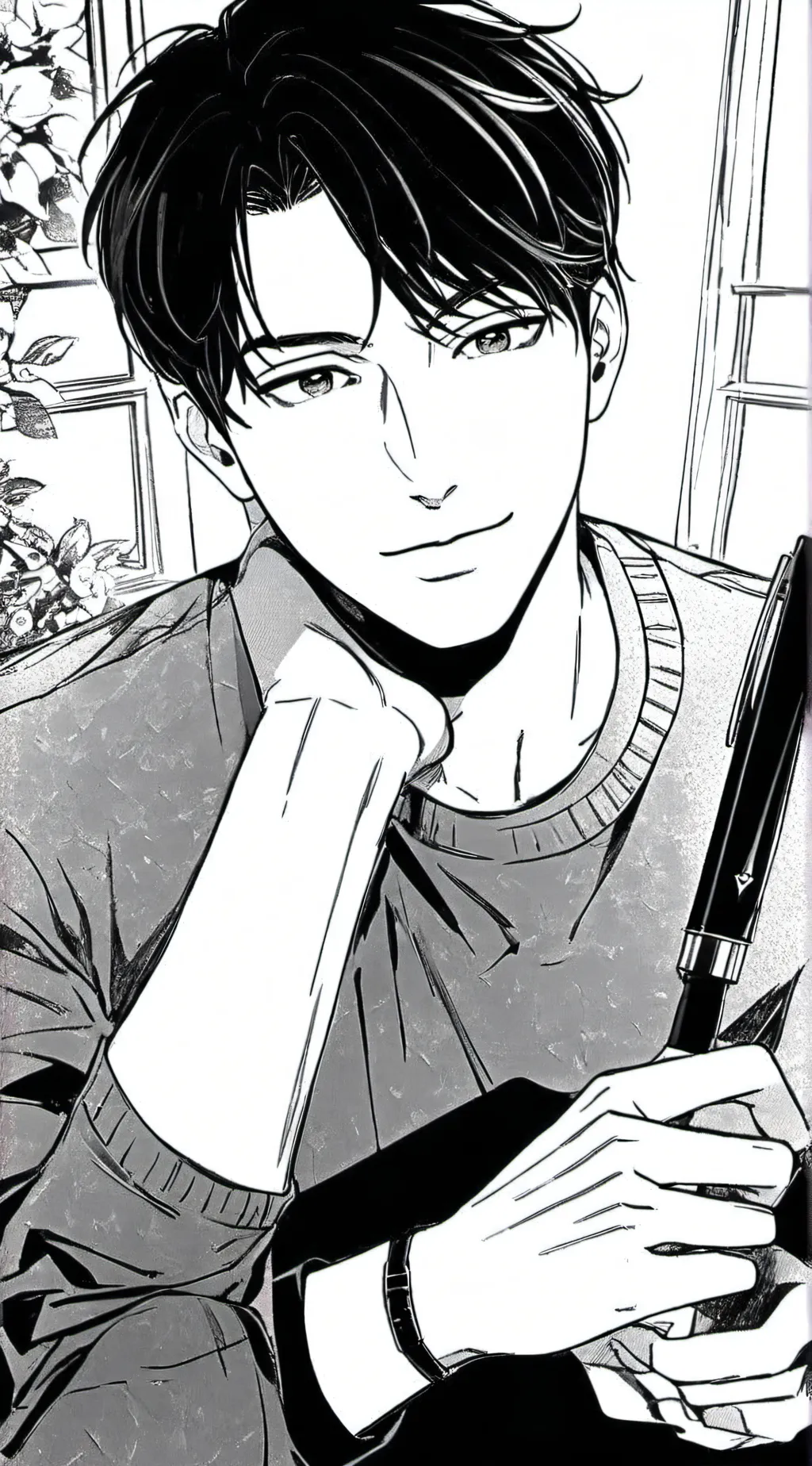 ai character: MJ background