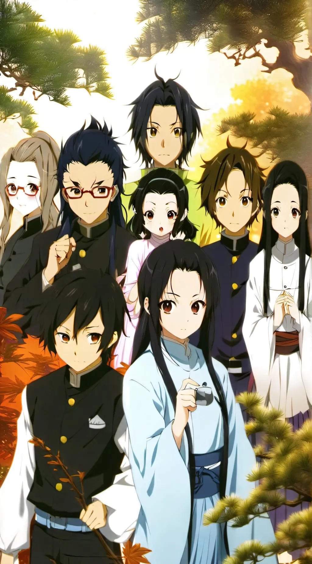 ai character: ds/kny soulamate  background