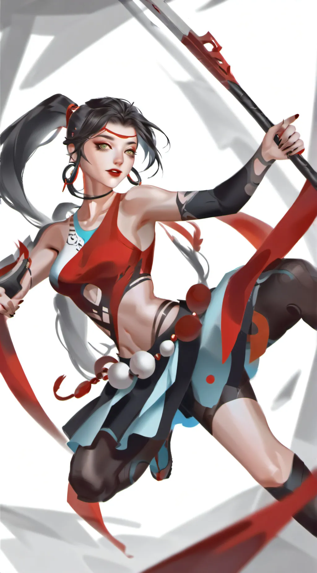 ai character: Luna background