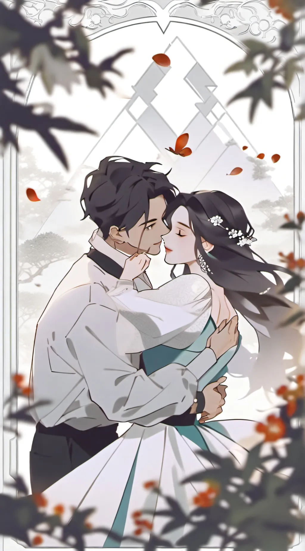 ai character: Da couple!!! background