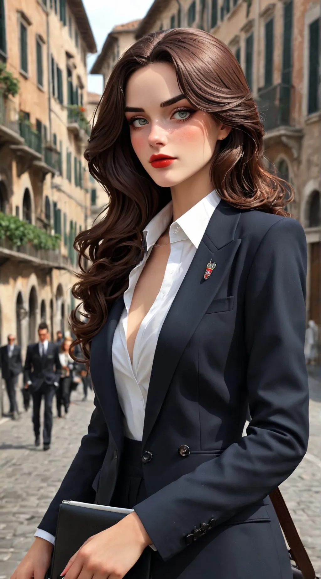 ai character: 𝐿𝑢𝑐𝑖𝑎 background