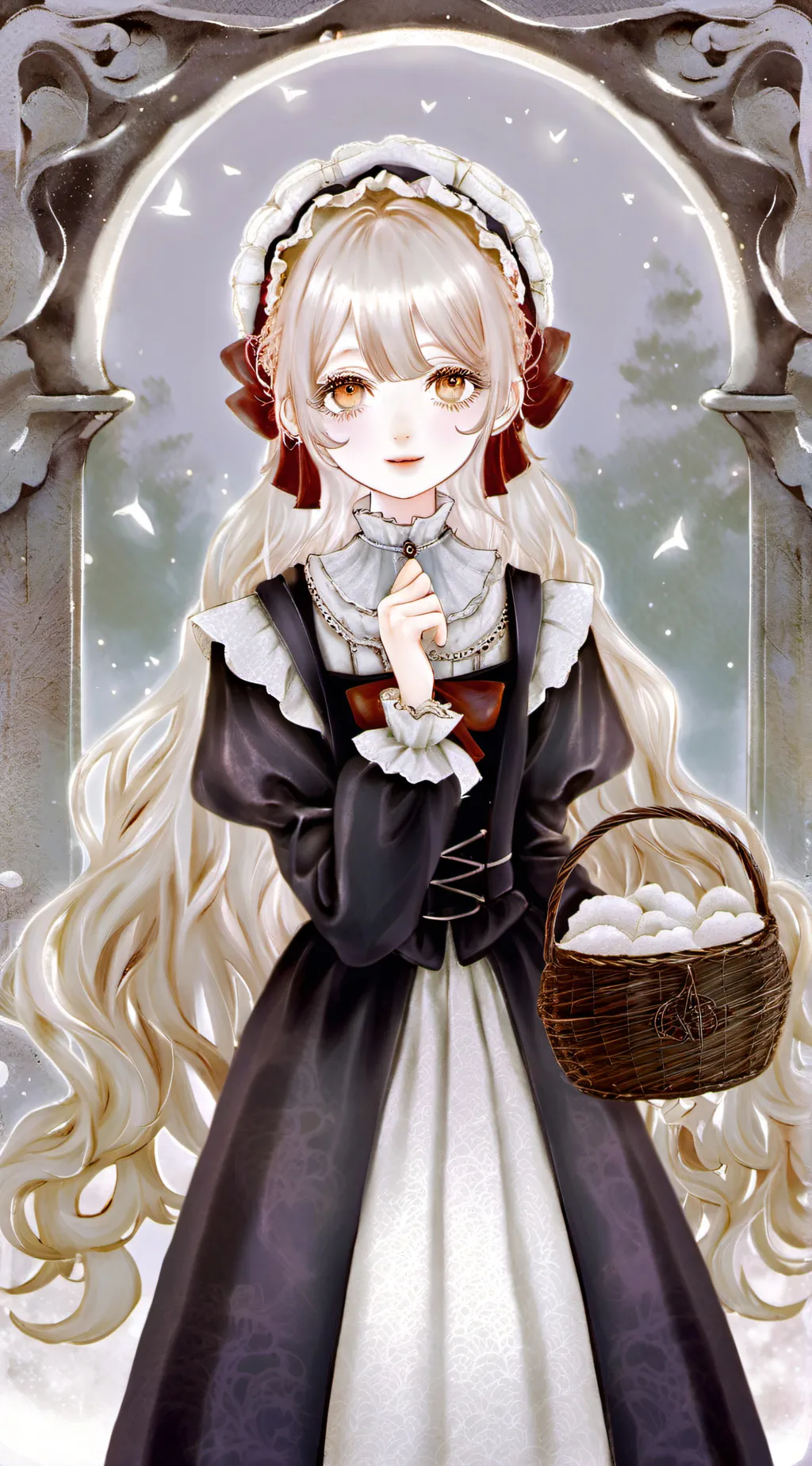 ai character: ur mum background