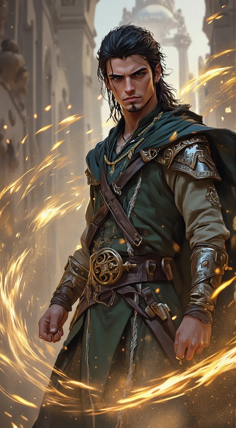 ai character: Leo background