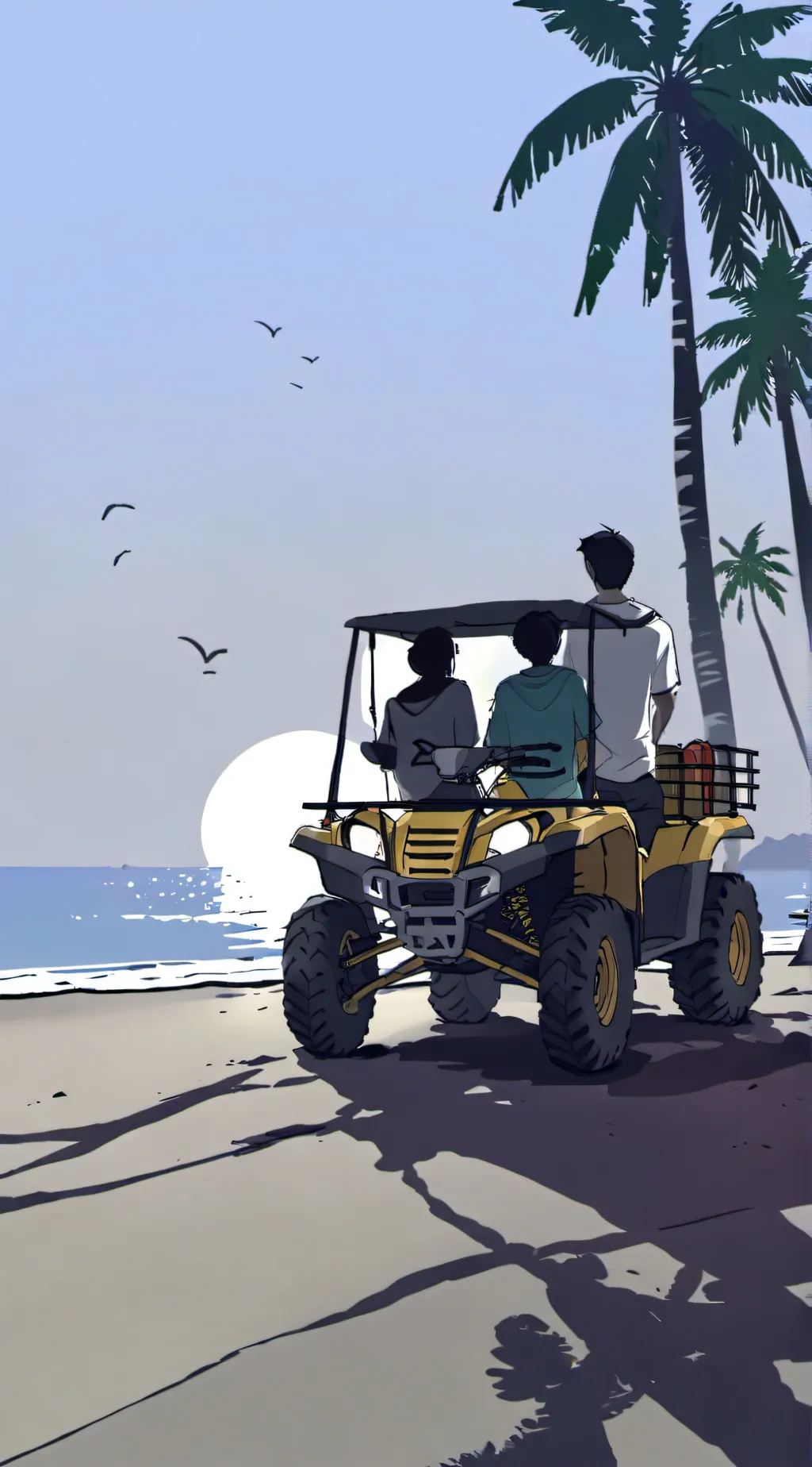 ai character: A little talk V2 background