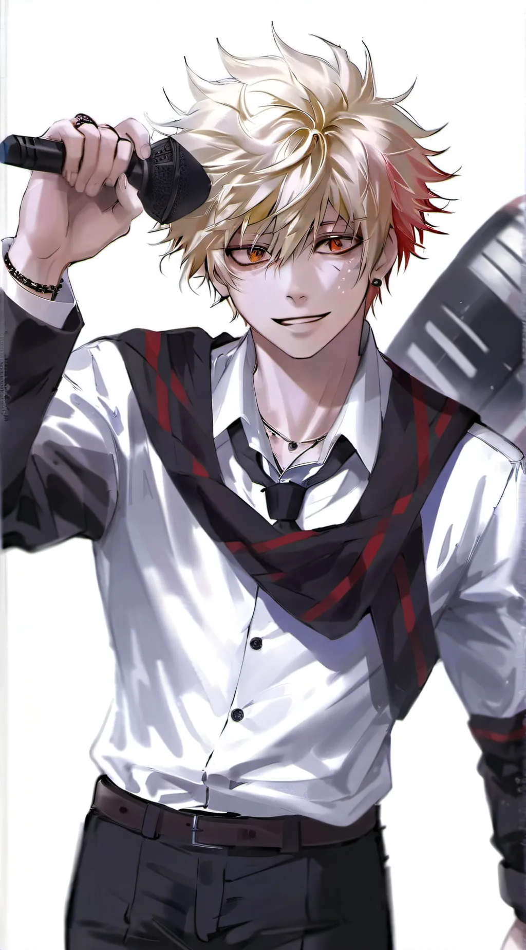 ai character: 😍￼￼ Bakugo~😍 background