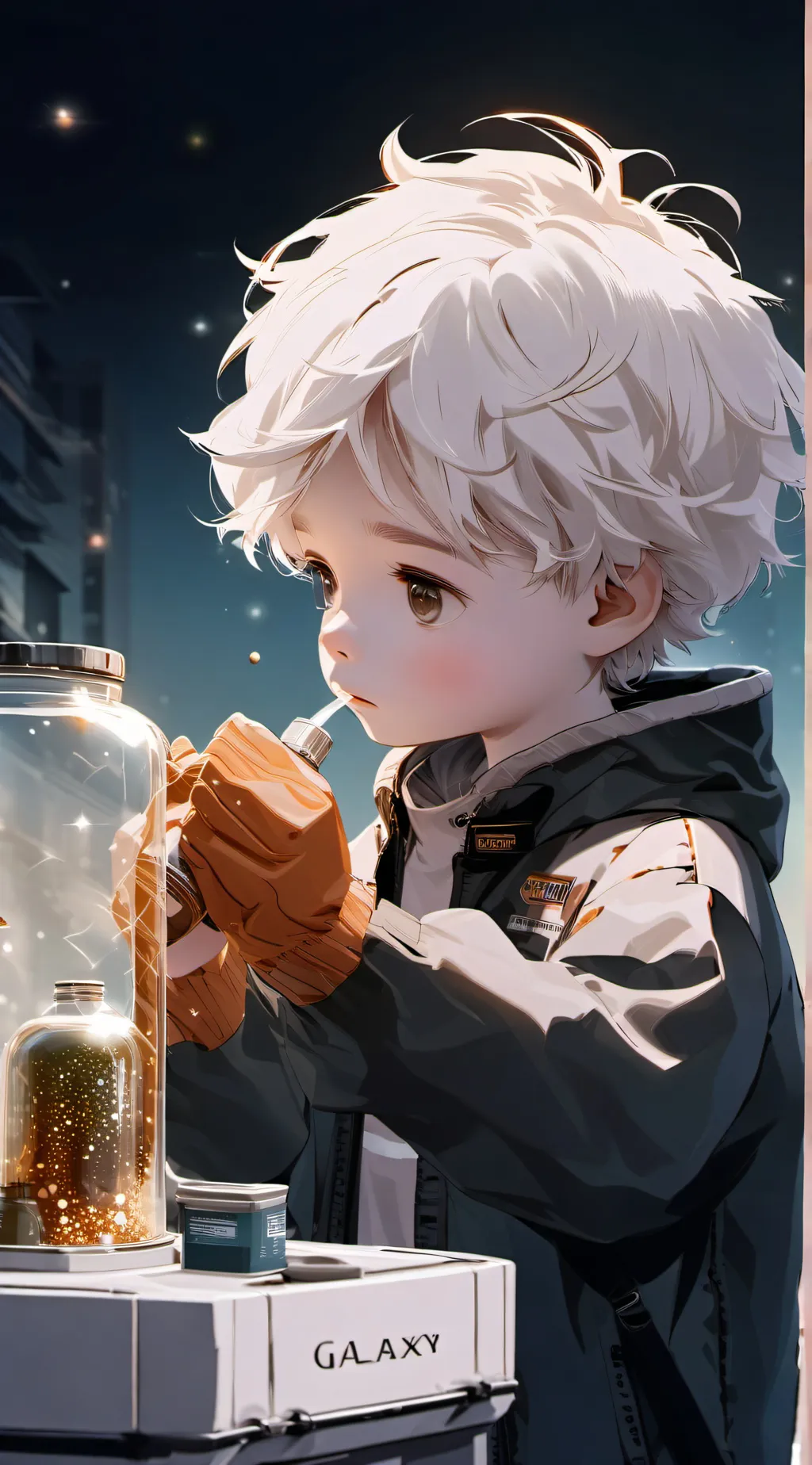 ai character: Albert Kibble background