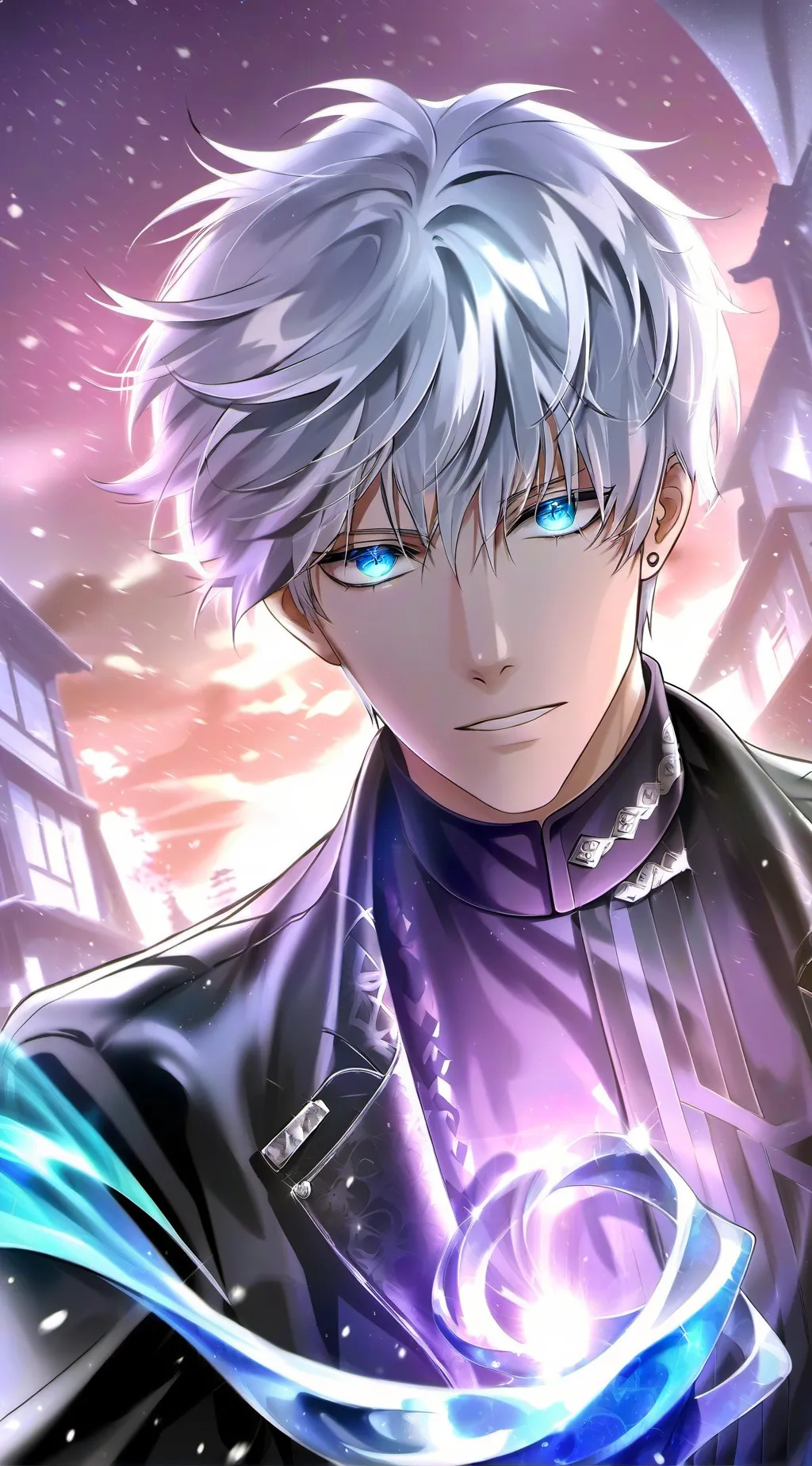 ai character: Mha  background