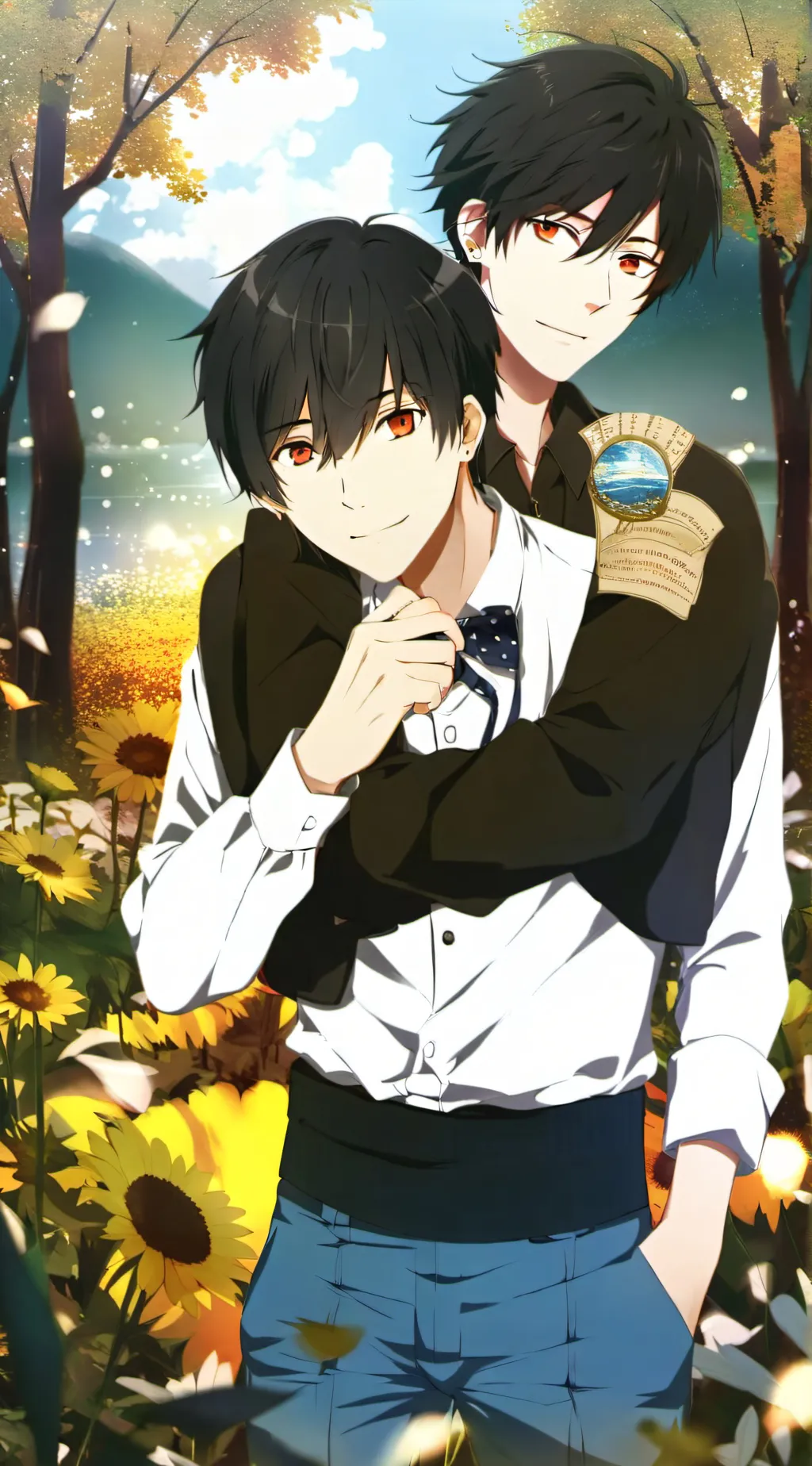 ai character: josh and mike background