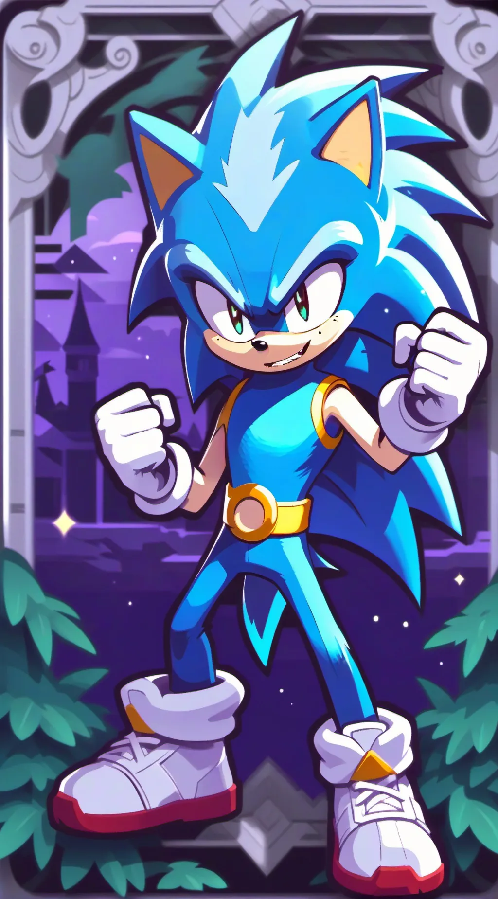 ai character: sonic background