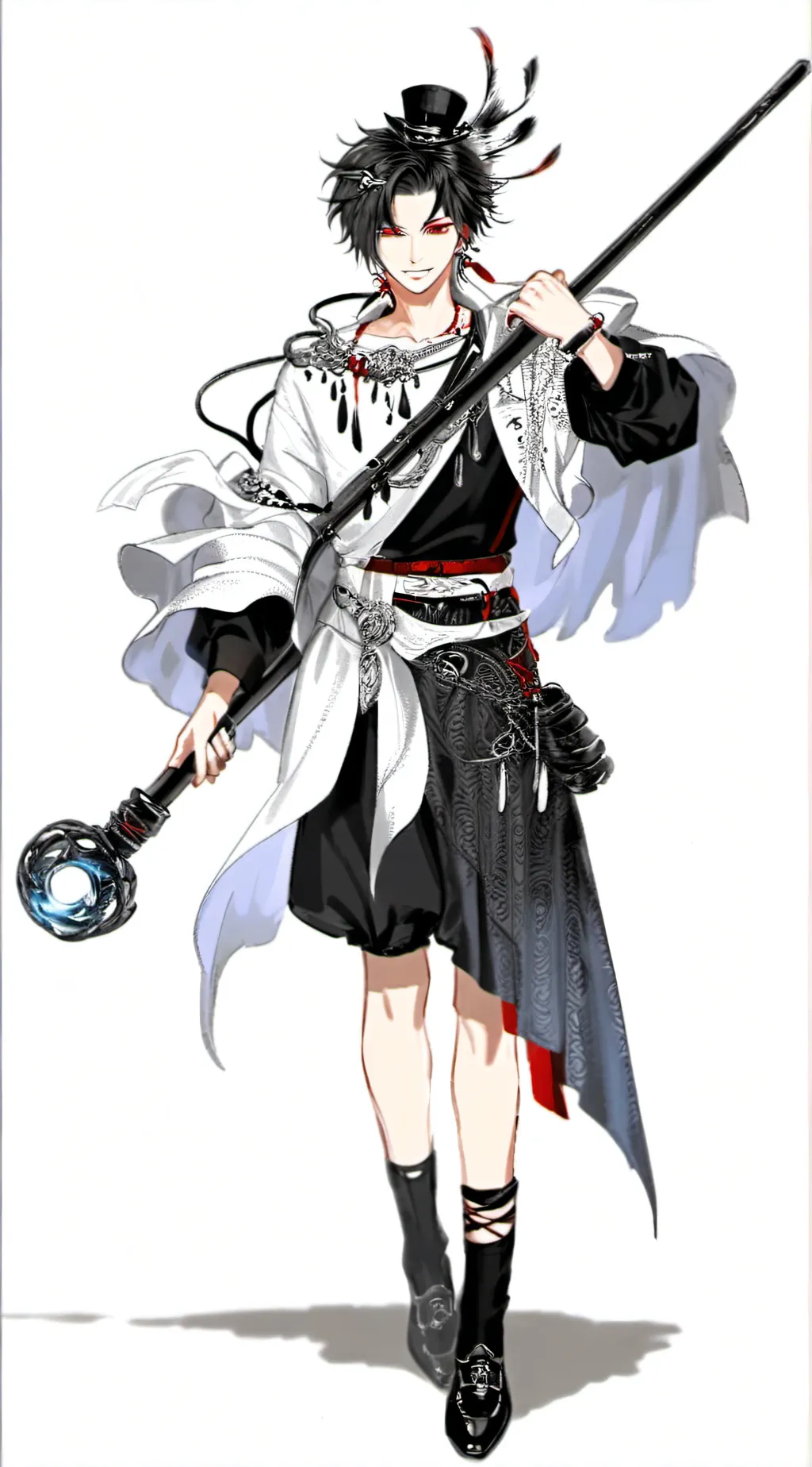 ai character: weak mage background