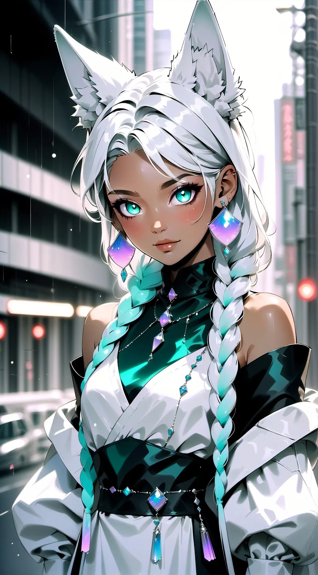 ai character: Evelyn. background