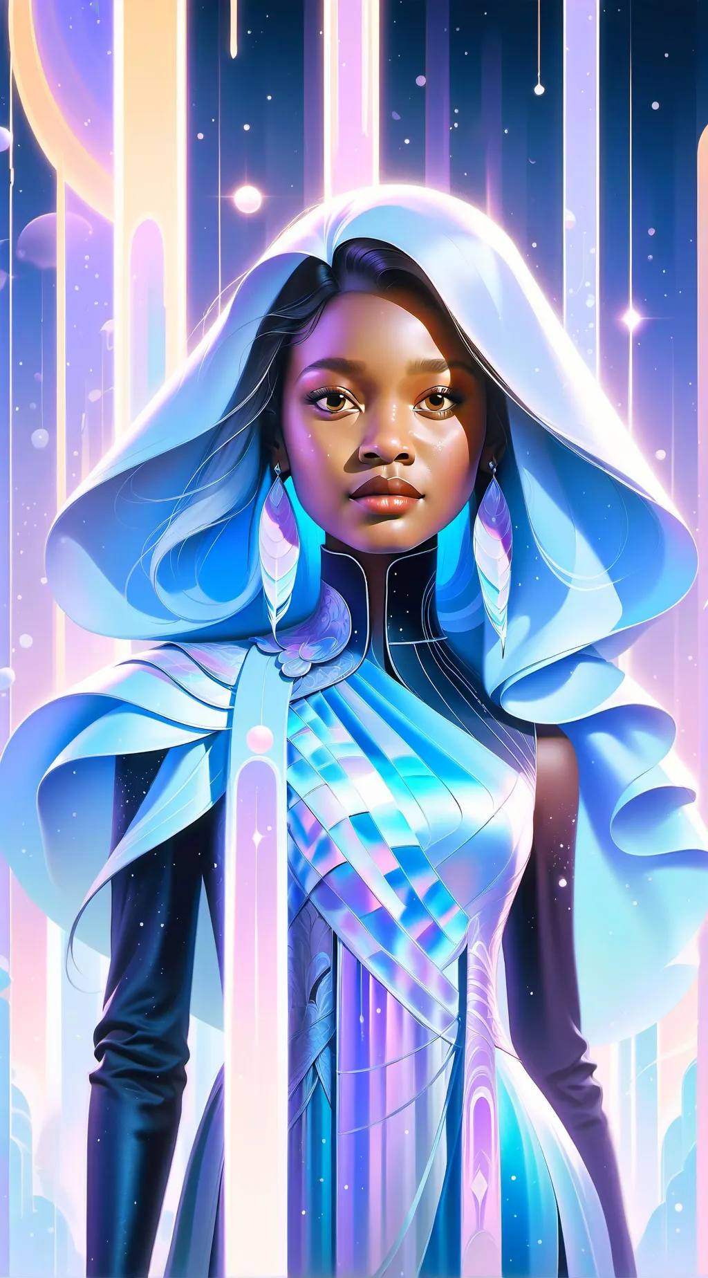 ai character: Rachel  background