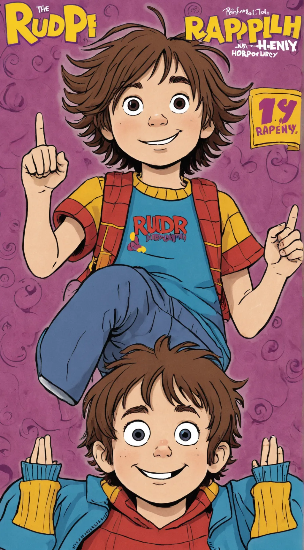 ai character: Rude Raplh  background