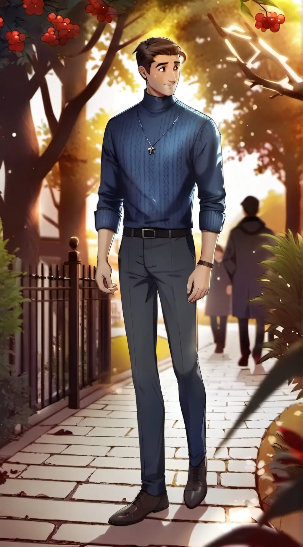 ai character: Your friend's Dad background