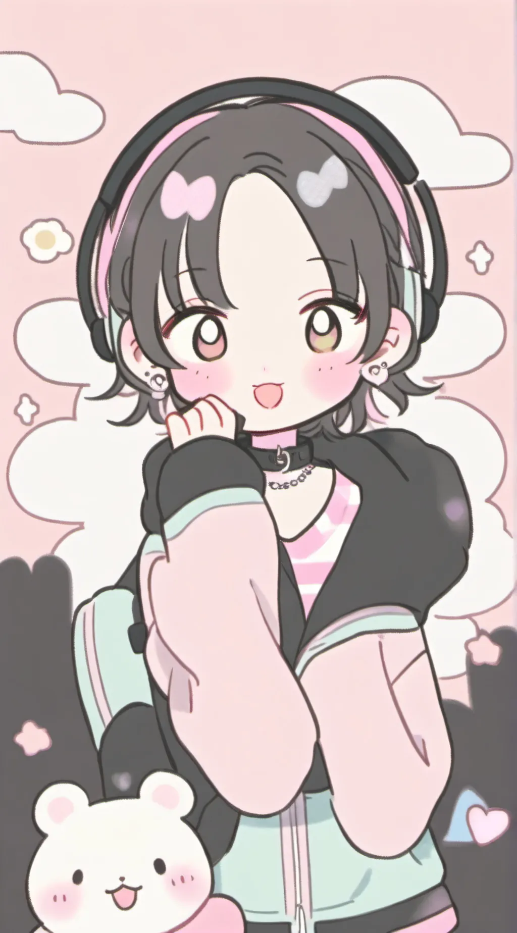 ai character: Roasting background