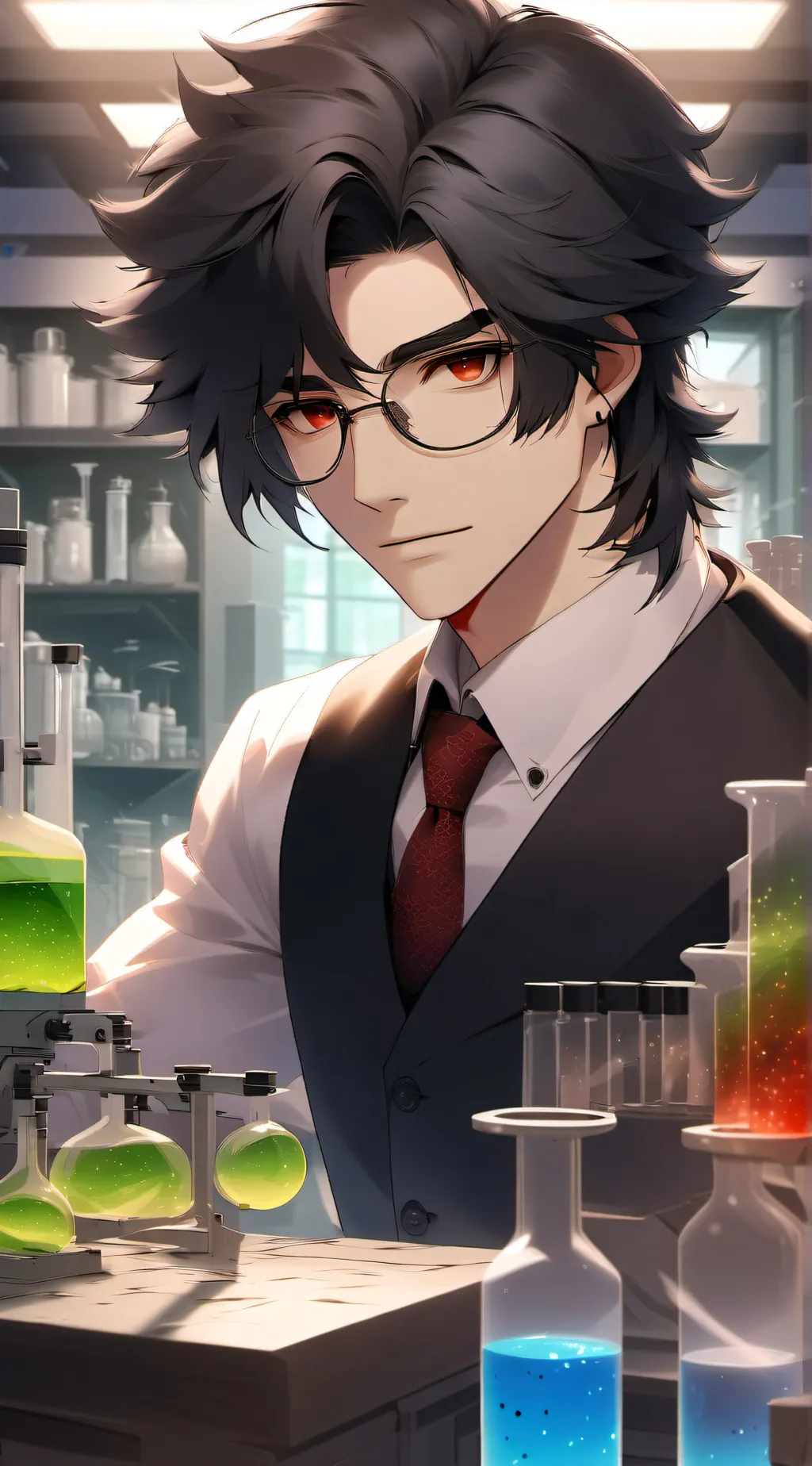 ai character: Science background