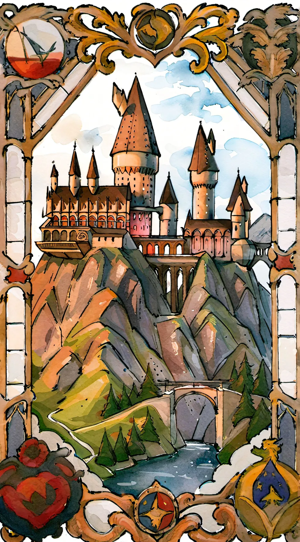 ai character: Community Page background