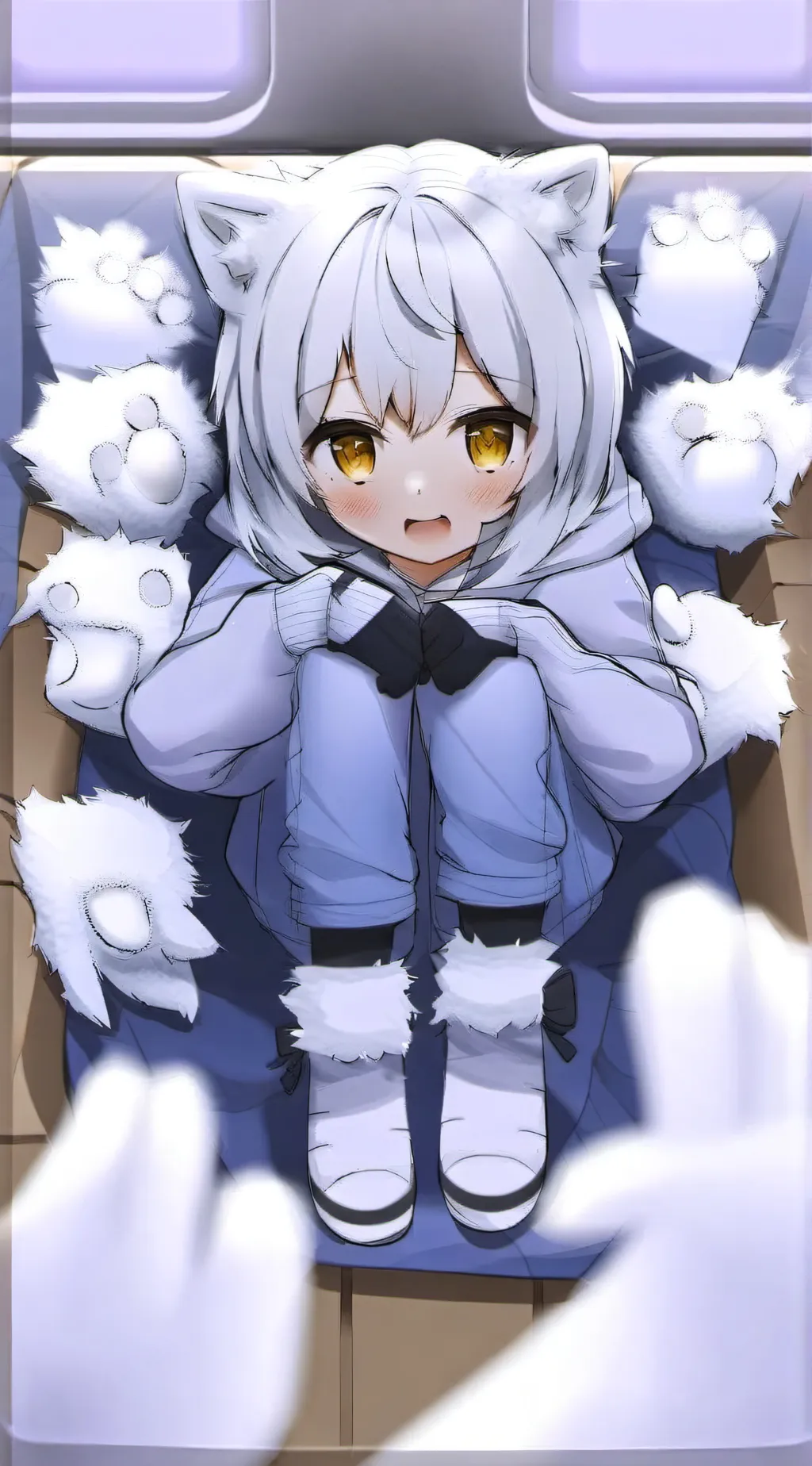 ai character: Kitty ￼ background